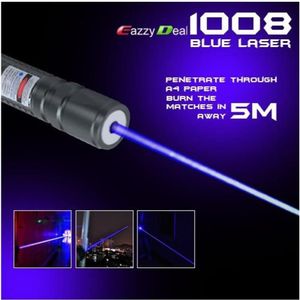 Nuova alta potenza da 1000m 405nm Potenti puntatori laser viola viola viola SOS Lazer torcia caccia insegnante 5288877287R