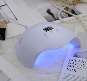 cute white nail lamp uv gel nail polish dryer for uv led builder glues 36w USB cable nails lamps9751392