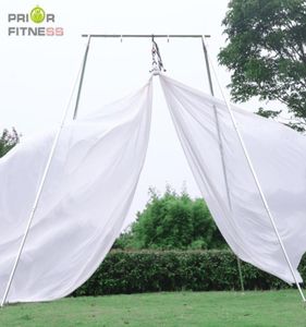 Aerial Silks Beginner Fabric 11Yards10M Acrobatic Flying Dance Yoga Silk Aerial Yoga Hammock Swing for Bodybuilding7909707