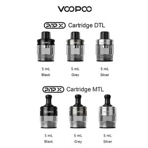 Original VOOPOO PnP X leere Pod-Patrone 5 ml MTL/DTL passend für PnP