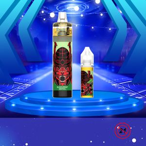 RandM Dazzle 7500 затяжек Одноразовая электронная сигарета Vape Pen Перезаряжаемая 15 мл 1000 мАч Пустая сетчатая катушка испарителя Доступны 12 вкусов