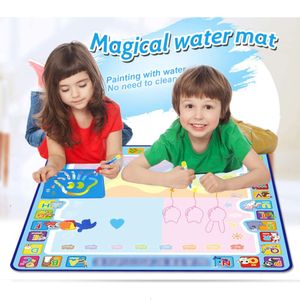 Nuovo Coolplay Magic Water Drawing Mat Tappetino da colorare Doodle Mat con penna magica Montessori Toys Tavolo da pittura Giocattoli educativi per bambini