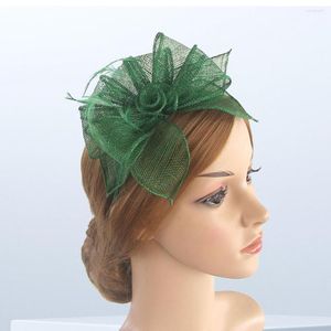 Visors Party Headband Solid Color Fascinator Performance