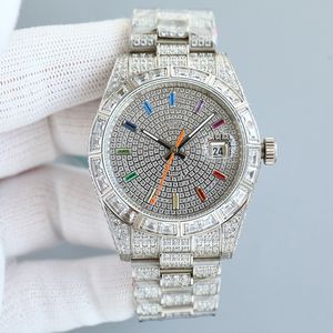 Kobiety oglądają automatyczny ruch mechaniczny Zegarki dla mężczyzn 41 mm Sapphire Sapphire ze stali nierdzewnej Montre de Luxe Business Diamondwatch