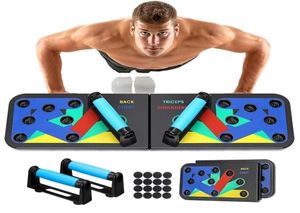 Sgodde 9in1 Push Up Board Multifunktion Rack Core Strength Muskel Training Hem Gym Fitness Body Building Equipment 2202161443509