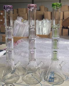 Vintage Premium Tree Glass Bong hooKah 8Aarm Perc 9MM BEAKER Original Factory Direct Sale kann das Kundenlogo von DHL UPS CNE setzen