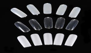 500 stuks Zak met volledige dekking Valse acryl UV-gel Nail Art Tips Salon Tool 10 maten4091871