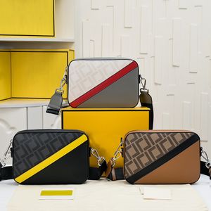 Masculino quadrado cintura bolso designer simétrico diagonal crossbody saco f moda feminina bolsa de ombro de couro retro tendência sacos de câmera bolsa móvel