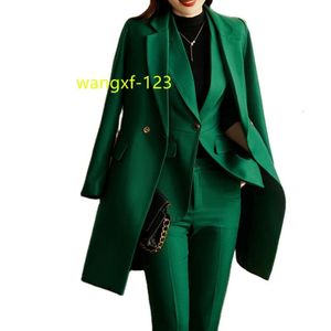 New Arrival Women'S Single Formal Regular Fit Button Elegant Slim Business Women Windbreaker Suits