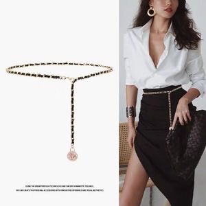 Fashion jewelry Portrait Coin Pendant Body Chain Sexy Cool Romantic Su Simple Waist Chain Femalegifts for Women