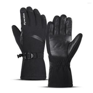 Luvas de ciclismo Mulheres masculinas de inverno Espinhe o snowboard impermeável esportes ao ar livre térmica térmica Térmica Antislip Snow Skiing