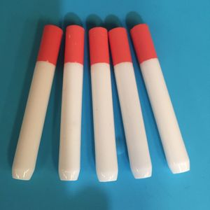 Nave dagli Stati Uniti Pipistrello in porcellana 57mm 78mm Pipa per sigarette in ceramica Pipa portatile Pipa per pipistrello One Hitter Pipa per tabacco Pipa per pipistrello in ceramica