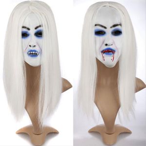 Cosplay Peroga Scary Mask Banshee Ghost Halloween Costume Akcesoria Costume Party Party Maski 314L