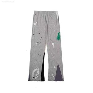 メンズデザイナーGllery Sportwear PrintingMen Jogger Curigh Hop Cotton Bottom Letter Print Long Pant