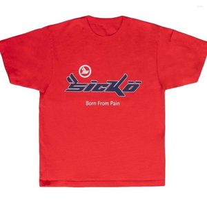 Men's T Shirts Red Sicko 2023 From Pain IAN CONNOR T-Shirt Hip Hop Skateboard Street Cotton T-Shirts Tee Top Kenye #R029