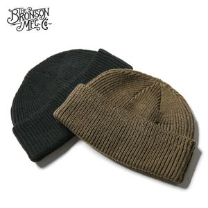 Czapki czapki czapki ww2 USAF A4 Watch Cap 80 Wełna replika zimowa ciepła dzianina gruba czapka vintage wojskowa kapelusz na zewnątrz Dance Street Dance 231123