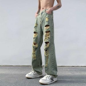 Jeans masculinos GH0209 Fashion Men 2023 Runway Luxury European Design Party Style Clothing