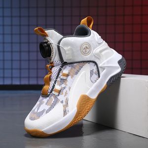 Primeiros caminhantes moda crianças sapatos meninos sapatilhas sola de borracha atlética esportes tênis luxo criança alta top sapatos de basquete para menino 231123