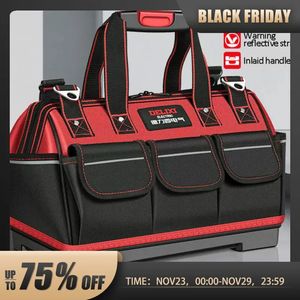 Tool Bag DELIXI ELECTRIC Tool Bag Durable Electrical Hardware Box Dedicated Canvas Multi-Functional Portable Storage Bag 231122