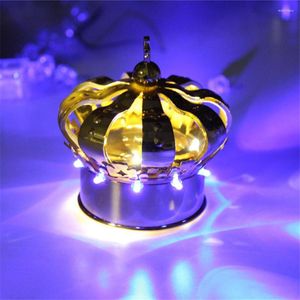 أضواء ليلية قابلة لإعادة الشحن LED Champagne Wine Top Hat Bar KTV Nightclub Bottle Strobe Light Light Flughing Crown Atrom