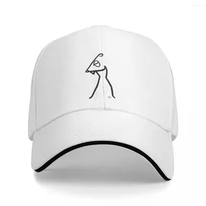 Ball Caps Golfer Baseball Cap Boonie Hats Snapback Drop Streetwear Mens Hat Women'S