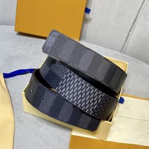 Men's Designer Belts Fashion Accessories Luxury Belt 40mm Double Sided with Gift box 2307276