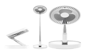 Rechargeable USB Fans Portable Clamp Fan 180 Degree Rotating Ventilator Air Cooler Desktop For Home Office Party Favor197Z46600926182558