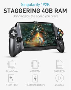 Tragbare Game-Player S192K 7 Zoll 10000 mAh professionelle Tablet-Spielekonsole mit Griffunterstützung 4K-Videoplayer für das Internet 231123