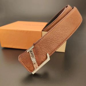 Designer belt Mens fashion leather high-end brand letter belt 22 styles for selection