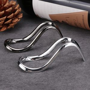 Smoking Tobacco Pipe Tool Stand Zinc Alloy Metal Holder Rack Tobacco Rack High Heel Shape Cigarette Stainless Steel Display Accessories Accessory 3 Colors