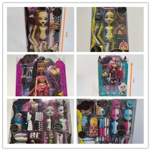 Dolls oryginalny Bratzdoll Bratzillaz Doll przełącz czarownicę z akcesoriami Oryginalna moda kolekcjonerska 231122