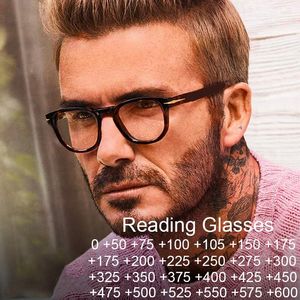 Occhiali da sole vintage piccoli occhiali di lettura di prescrizione rotonda irregolari per uomini designer anti -occhiali presbiopici di luce anti -blu