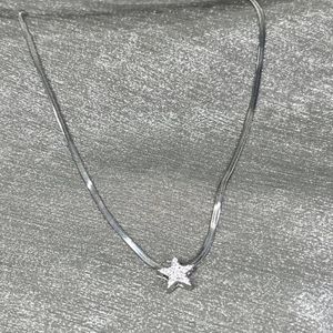 Kedjor pentagram choker stjärna halsband hängande tjej kvinnor y2k smycken koppar material gåva till flickvän