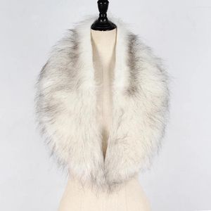 Lenços Mulheres Inverno Quente Faux Fur Collar Cachecol Xale Roubou Envoltório Presente Cocktail Cover Up para Mulheres de Casamento