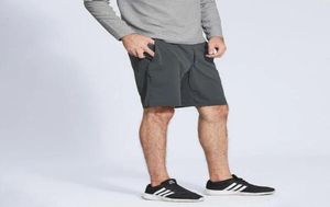 s Herren-Yoga-Shorts, schnell trocknend, kurze Fitness-Hose, mit verstellbarem Kordelzug, Sommer-Trainings-Jogginghose, Einstecktaschen auf der Rückseite, Joggen, Sport 4840010