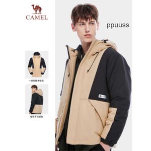 Designer Camel Arcterys Giacche Abbigliamento Cappotti Giacca in cotone da esterno antivento e impermeabile con calda giacca sottile impermeabile antivento giacca trench di marca alla moda