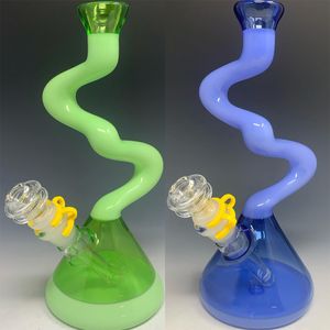 Vintage PREMIUM Glass Bong Water Narghilè ZONG 12INCH La fabbrica di vetro originale può mettere il logo del cliente da DHL UPS CNE