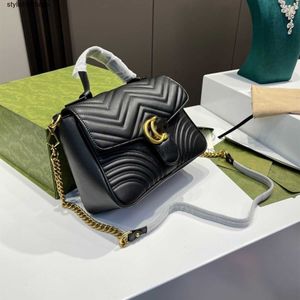 Wome Love Marmont Omuz Çantaları Kadınlar için Dalga Desen Zinciri Crossbody Bag Çanta Ünlü Lüks Tasarımcı Çanta Yüksek Kaliteli Kadın Mesaj Çantası