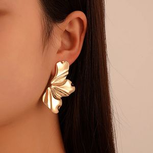 Stud Ingemark Punk Vintage Geometric Stud Earrings for Women Trendy Gold Color Fashion Statement Trendy Ear Jewelry Accessories 231123