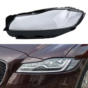 Front Headlight Cover Headlamp Lampshade Lampcover Head Lamp Light Covers Shell Lens Glass For Jaguar XF XFL 2016-2019