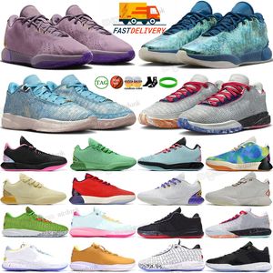 Mens 21 Sapatos de Basquete 20 XX Sapatilhas Ao Ar Livre Água Doce Akoya Dragon Pearl Theatre All Star Escolhido A Máquina do Tempo de Estreia Roxo Ouro XXI Mens Treinadores Esportivos 2024