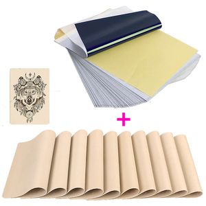 Other Permanent Makeup Supply Tattoo Skin Practice 5pcs and 10pcs Transfer Paper Double Sided Microblading Silicone for Beginner And Artists 230422