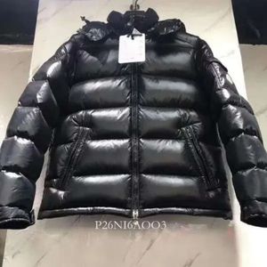 Designer Monclair Giacche da uomo Piumino invernale Cappotti imbottiti e ispessiti Giacca a vento Classica marca francese con cappuccio Zip Warm Matter 760