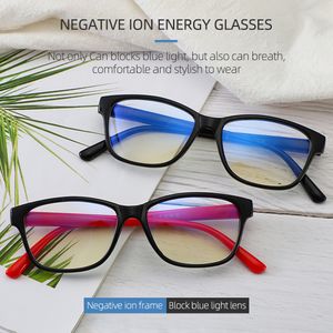 CAMAZ EMF-Abschirmung Kacamata Ionenstrahlen-Anti-Blaulicht-Negativ-Ionen-Brille für Männer und Frauen