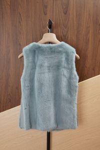 Womens Vests Autumn Loro Piana Mink Vest Cashmere Coat