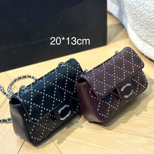 Fashion designer bag New fashion casual all sizes 20X13cm cowhide bag handheld crossbody bag Fanny pack