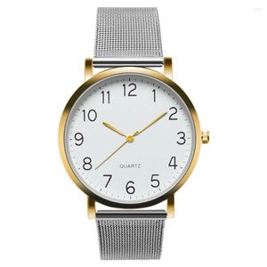 Armbandsur mode damer tittar på rostfritt stål analog vintage casual armband handled för kvinnor gratis leverans montres femmes