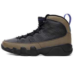 Basketball Shoes 9s Men Olive Concord Jumpman 9 Fire Chile Red Black Brown bright blue aqua Anthracite trainer sports sneakers Air-express size 13 with box online shop