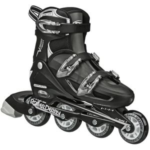 Patins Inline VTech 500 Skate Masculino com Tamanho Ajustável Preto 231122