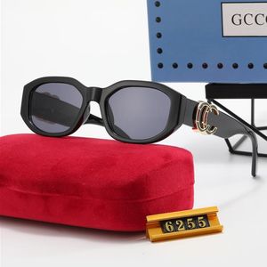 Millionaire Designer Solglasögon för män och kvinnor GG Classic Square Full Frame Vintage Shiny Gold Metal UV Protection Function Design för utomhus